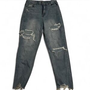 American Eagle Outfitters Ripped high rise  Jeans